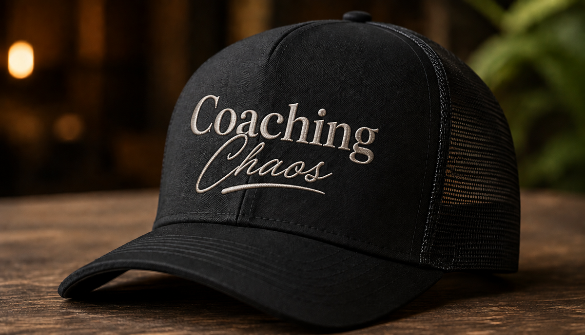 Coaching Chaos Trucker Hat