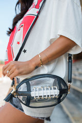 Football Clear Shoulder Bag