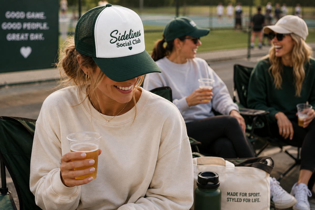 Sidelines Social Club Trucker Hat