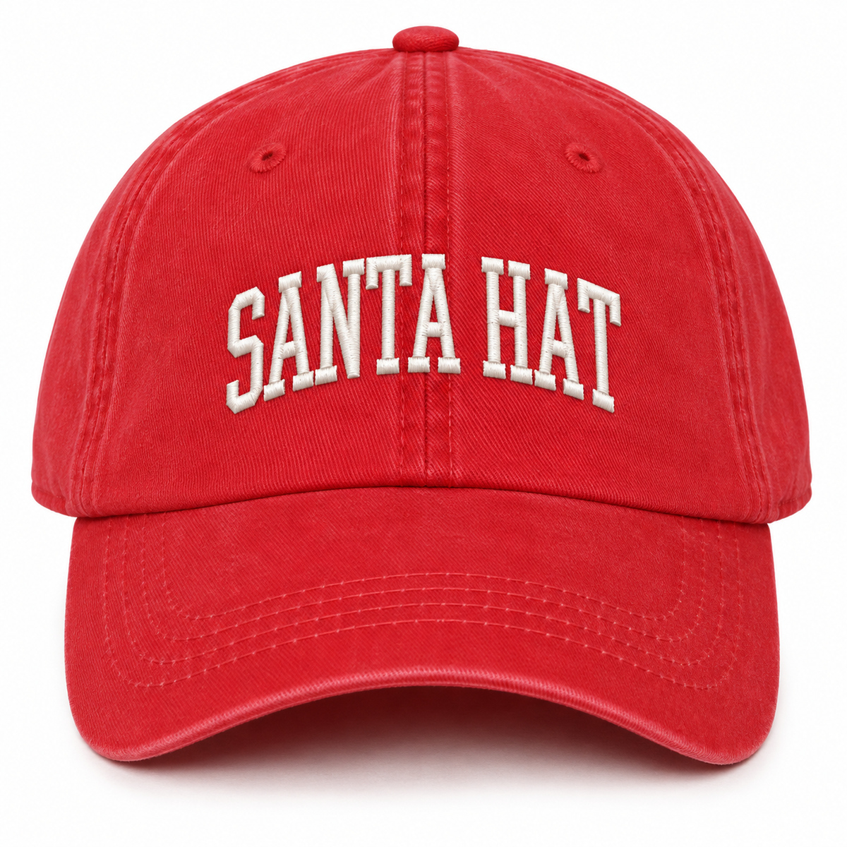 Santa Hat Embroidery Cotton Baseball Cap