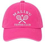 Malibu Tennis Club Stone Washed Baseball Cap