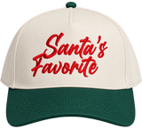 Santa's Favorite Embroidery Cotton Baseball Cap