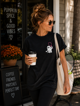 Tennis Ghost Short Sleeve T-Shirt